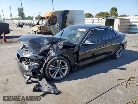 2016 BMW 4 Series 428i z VIN WBA3V7C51G5A26599, wystawiony jako Copart lot #48792935 z przebiegiem 77 065 mil mil oraz Szkoda całkowita • Salvage title. Historia ofert i sprzedaży dostępna na DreamBid. Obrazek 1.