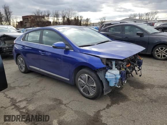 2021 Hyundai Ioniq SEL с VIN KMHC75LD5MU259677, выставлен на аукционе Copart как лот 37066464 с пробегом 43 254 миль миль и Списание • Salvage title. История ставок и продаж доступна на DreamBid. Изображение 4.