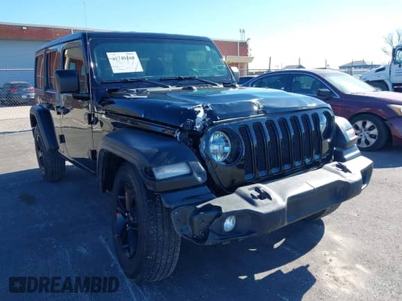 2022 Jeep Wrangler Unlimited Sport с VIN 1C4HJXDG0NW200459, выставлен на аукционе IAAI как лот 41740168 с пробегом 19 019 миль миль и . История ставок и продаж доступна на DreamBid. Изображение 6.
