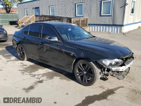 2017 BMW 3 Series 330i xDrive with VIN WBA8D9G31HNU65023, listed as a Copart auction lot 77240814 with 54,624 mi miles and Salvage title. Bid and sale history available at DreamBid. Image 4.