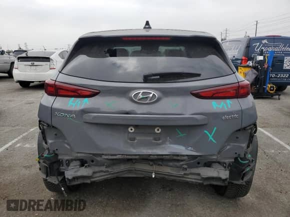 2022 Hyundai Kona SEL z VIN KM8K23AG2NU139056, wystawiony jako Copart lot #58535505 z przebiegiem 70 915 mil mil oraz Szkoda całkowita • Salvage title. Historia ofert i sprzedaży dostępna na DreamBid. Obrazek 6.
