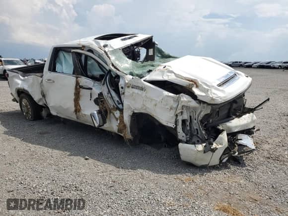 2020 Chevrolet Silverado 2500HD High Country z VIN 1GC4YREY2LF113561, wystawiony jako Copart lot #68134545 z przebiegiem Nie podano mil oraz Szkoda całkowita • Salvage title. Historia ofert i sprzedaży dostępna na DreamBid. Obrazek 4.