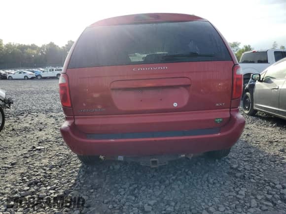 2006 Dodge Caravan SXT with VIN 1D4GP45R16B528574, listed as a Copart auction lot 83999665 with 125,386 mi miles and Salvage title. Bid and sale history available at DreamBid. Image 6.