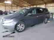 2015 Honda Odyssey EX с VIN 5FNRL5H49FB027243, выставлен на аукционе Copart как лот 81957645 с пробегом 191 062 миль миль и Чистый • Clean title. История ставок и продаж доступна на DreamBid. Изображение 1.