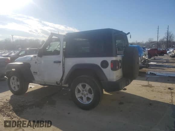 2022 Jeep Wrangler Sport с VIN 1C4HJXAGXNW200621, выставлен на аукционе Copart как лот 88113035 с пробегом 47 780 миль миль и Списание • Salvage title. История ставок и продаж доступна на DreamBid. Изображение 2.