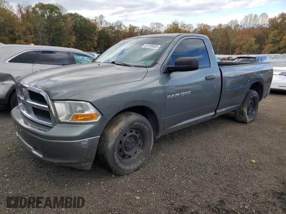 2011 Ram 1500 ST with VIN 3D7JB1EP3BG542837, listed as a Copart auction lot 87128935 with 125,045 mi miles and Clean title. Bid and sale history available at DreamBid. Image 1.