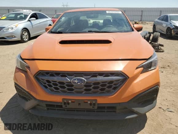 2022 Subaru WRX with VIN JF1VBAA61N9008965, listed as a Copart auction lot 68309205 with Not provided miles and Salvage title. Bid and sale history available at DreamBid. Image 5.