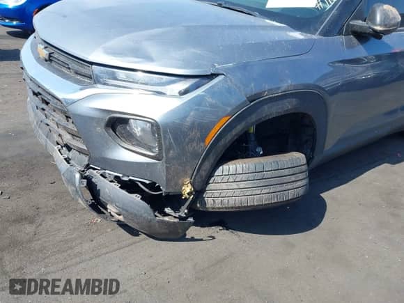 2021 Chevrolet TrailBlazer LS with VIN KL79MMS21MB181120, listed as a IAAI auction lot 42466032 with 55,569 mi miles and . Bid and sale history available at DreamBid. Image 6.