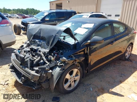 2012 Hyundai Elantra Limited with VIN 5NPDH4AE9CH072480, listed as a IAAI auction lot 43121200 with Not provided miles and . Bid and sale history available at DreamBid. Image 2.