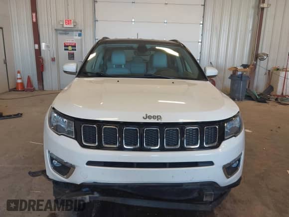 2020 Jeep Compass Limited z VIN 3C4NJDCB8LT216404, wystawiony jako IAAI lot #43416102 z przebiegiem 48 047 mil mil oraz . Historia ofert i sprzedaży dostępna na DreamBid. Obrazek 12.
