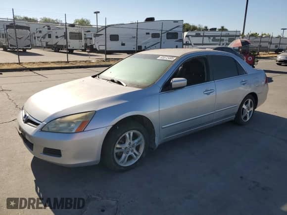 2007 Honda Accord LX SE with VIN 1HGCM55307A125412, listed as a Copart auction lot 65572495 with 230,048 mi miles and Salvage title. Bid and sale history available at DreamBid. Image 1.