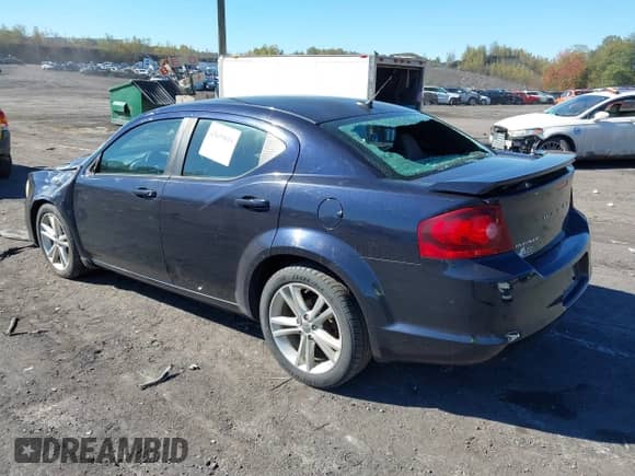 2012 Dodge Avenger SE с VIN 1C3CDZAG9CN255968, выставлен на аукционе IAAI как лот 43459818 с пробегом 64 930 миль миль и . История ставок и продаж доступна на DreamBid. Изображение 3.