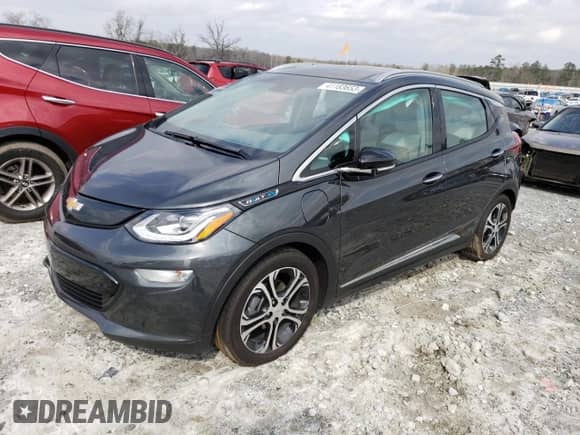 2019 Chevrolet Bolt EV Premier z VIN 1G1FZ6S04K4128407, wystawiony jako Copart lot #41183653 z przebiegiem 17 990 mil mil oraz . Historia ofert i sprzedaży dostępna na DreamBid. Obrazek 1.