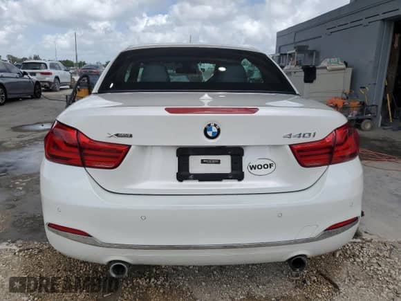 2018 BMW 4 Series 440i xDrive z VIN WBA4Z7C53JED47835, wystawiony jako Copart lot #51458945 z przebiegiem 47 795 mil mil oraz Szkoda całkowita • Salvage title. Historia ofert i sprzedaży dostępna na DreamBid. Obrazek 6.