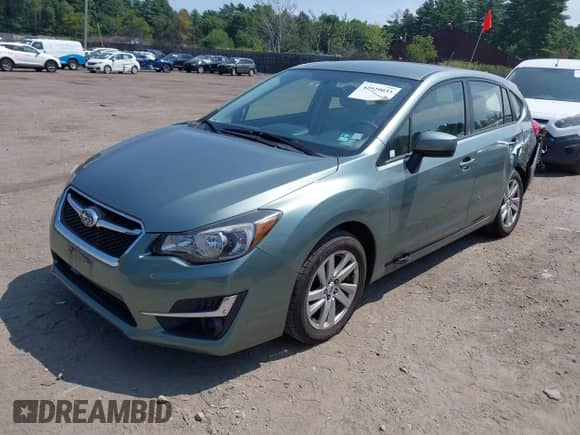 2015 Subaru Impreza Premium with VIN JF1GPAC67FH284002, listed as a IAAI auction lot 42929033 with 57,552 mi miles and . Bid and sale history available at DreamBid. Image 17.