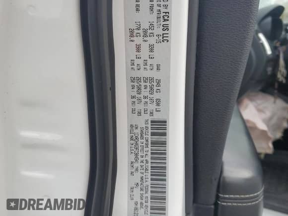 2015 Dodge Durango SXT with VIN 1C4RDHAG9FC904541, listed as a Copart auction lot 81419805 with 139,455 mi miles and Salvage title. Bid and sale history available at DreamBid. Image 13.