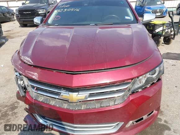 2017 Chevrolet Impala Premier with VIN 2G1145S30H9160418, listed as a IAAI auction lot 43230516 with 162,156 mi miles and . Bid and sale history available at DreamBid. Image 12.