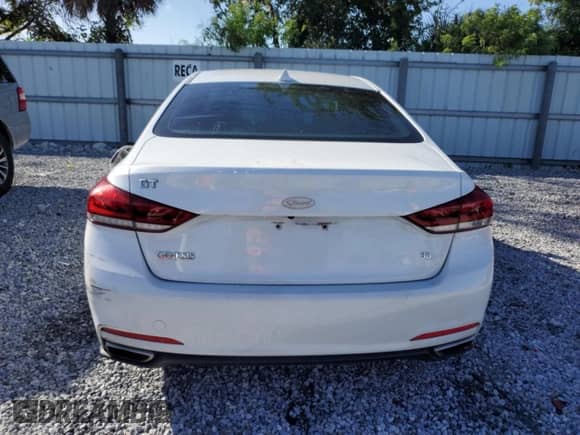 2015 Hyundai Genesis 3.8L with VIN KMHGN4JE8FU028742, listed as a Copart auction lot 85326445 with Not provided miles and Clean title. Bid and sale history available at DreamBid. Image 6.