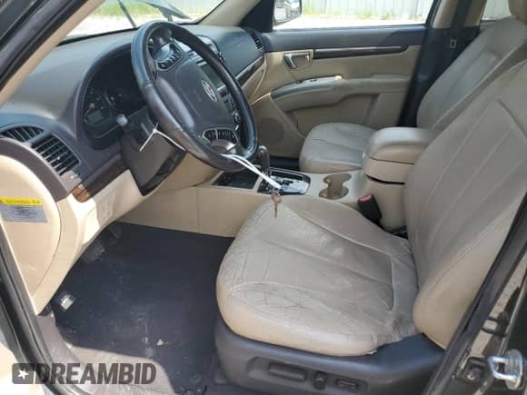 2010 Hyundai Santa Fe Limited with VIN 5NMSK4AGXAH359864, listed as a Copart auction lot 60312005 with 185,612 mi miles and Salvage title. Bid and sale history available at DreamBid. Image 7.