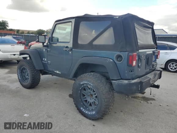 2008 Jeep Wrangler X с VIN 1J4FA24158L617100, выставлен на аукционе Copart как лот 84772785 с пробегом 124 114 миль миль и Чистый • Clean title. История ставок и продаж доступна на DreamBid. Изображение 2.