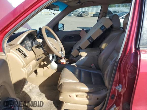 2006 Honda Pilot EX-L с VIN 5FNYF18606B025023, выставлен на аукционе Copart как лот 71734015 с пробегом 239 434 миль миль и Списание • Salvage title. История ставок и продаж доступна на DreamBid. Изображение 7.