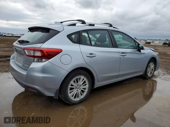 2018 Subaru Impreza Premium with VIN 4S3GTAB68J3741722, listed as a Copart auction lot 84892295 with 112,404 mi miles and Salvage title. Bid and sale history available at DreamBid. Image 3.