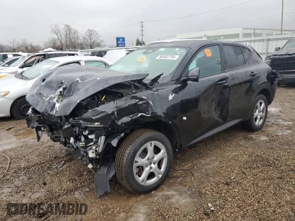 2023 Dodge Hornet GT z VIN ZACNDFAN6P3A00426, wystawiony jako Copart lot #86502704 z przebiegiem Nie podano mil oraz Szkoda całkowita • Salvage title. Historia ofert i sprzedaży dostępna na DreamBid. Obrazek 1.