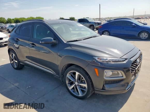 2018 Hyundai Kona Ultimate с VIN KM8K5CA59JU128278, выставлен на аукционе Copart как лот 64841775 с пробегом 38 498 миль миль и Списание • Salvage title. История ставок и продаж доступна на DreamBid. Изображение 4.