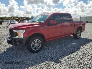 2018 Ford F-150 XLT z VIN 1FTEW1CP9JKF87825, wystawiony jako Copart lot #83875045 z przebiegiem 72 067 mil mil oraz Szkoda całkowita • Salvage title. Historia ofert i sprzedaży dostępna na DreamBid. Obrazek 1.