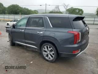2020 Hyundai Palisade SEL with VIN KM8R44HE5LU089124, listed as a Copart auction lot 56408465 with 84,142 mi miles and Salvage title. Bid and sale history available at DreamBid. Image 2.