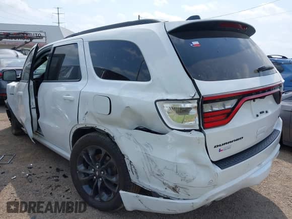 2023 Dodge Durango R/T Plus z VIN 1C4SDHCT7PC686970, wystawiony jako IAAI lot #42156304 z przebiegiem 14 592 mil mil oraz . Historia ofert i sprzedaży dostępna na DreamBid. Obrazek 3.