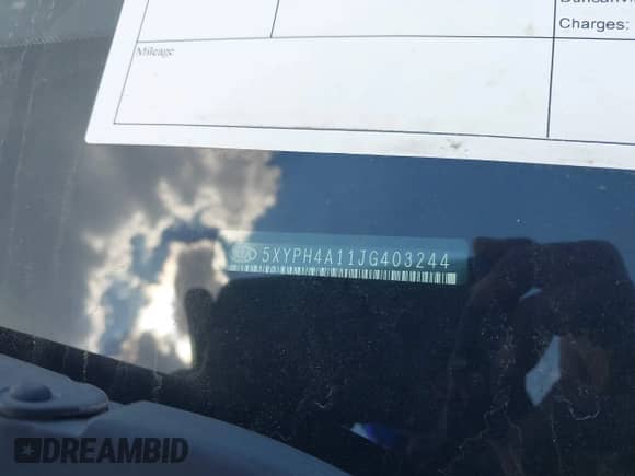 2018 Kia Sorento EX with VIN 5XYPH4A11JG403244, listed as a IAAI auction lot 43359705 with 87,891 mi miles and . Bid and sale history available at DreamBid. Image 9.