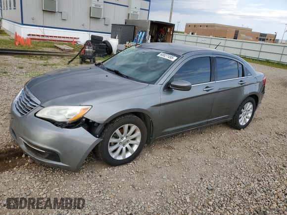 2013 Chrysler 200 Touring with VIN 1C3CCBBB8DN762620, listed as a Copart auction lot 68827495 with 130,834 mi miles and Salvage title. Bid and sale history available at DreamBid. Image 1.