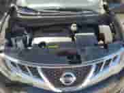 2011 Nissan Murano SL with VIN JN8AZ1MW1BW166627, listed as a Copart auction lot 80203775 with 141,260 mi miles and Salvage title. Bid and sale history available at DreamBid. Image 12.
