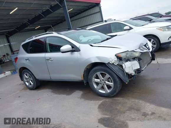 2009 Nissan Murano SL with VIN JN8AZ18W19W213207, listed as a IAAI auction lot 42837284 with 168,849 mi miles and . Bid and sale history available at DreamBid. Image 13.