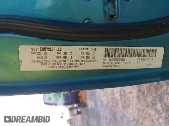 2008 Dodge Caliber SE with VIN 1B3HB28B18D679636, listed as a IAAI auction lot 42917217 with 212,136 mi miles and . Bid and sale history available at DreamBid. Image 9.