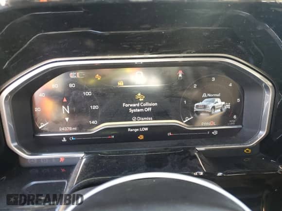 2024 GMC Sierra 1500 SLE with VIN 1GTUUBED6RZ269190, listed as a Copart auction lot 85818184 with 24,378 mi miles and Salvage title. Bid and sale history available at DreamBid. Image 9.