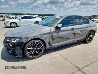 2021 BMW 5 Series 540i with VIN WBA53BJ05MCF53805, listed as a Copart auction lot 67996715 with 42,226 mi miles and Clean title. Bid and sale history available at DreamBid. Image 1.