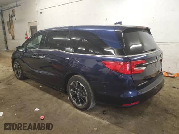 2024 Honda Odyssey Elite с VIN 5FNRL6H98RB047912, выставлен на аукционе Copart как лот 61617745 с пробегом 2 665 миль миль и Списание • Salvage title. История ставок и продаж доступна на DreamBid. Изображение 2.