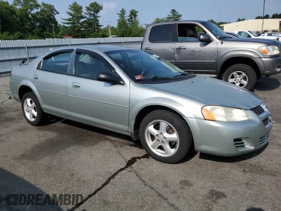 2004 Dodge Stratus SXT with VIN 1B3EL46X64N320877, listed as a Copart auction lot 62093375 with 76,818 mi miles and Salvage title. Bid and sale history available at DreamBid. Image 4.