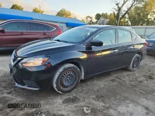 2017 Nissan Sentra SV with VIN 3N1AB7APXHY308459, listed as a Copart auction lot 82094895 with 86,243 mi miles and Salvage title. Bid and sale history available at DreamBid. Image 1.
