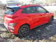 2023 Hyundai Kona with VIN KM8KH3AC3PU008152, listed as a IAAI auction lot 41946763 with 22,391 mi miles and . Bid and sale history available at DreamBid. Image 4.