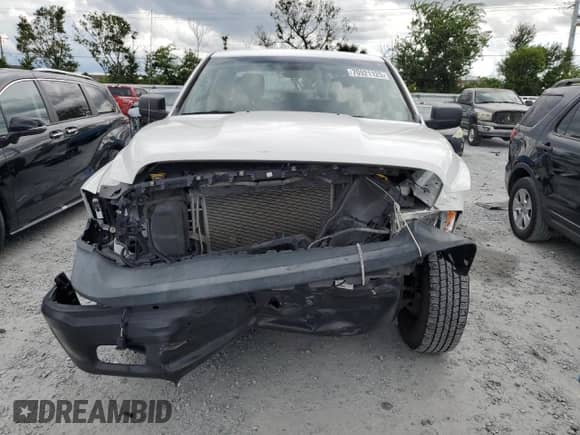 2022 Ram 1500 Tradesman with VIN 1C6RR7FG1NS139423, listed as a Copart auction lot 70921125 with 55,235 mi miles and Salvage title. Bid and sale history available at DreamBid. Image 5.