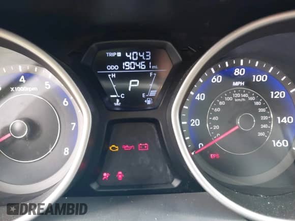 2013 Hyundai Elantra GLS z VIN KMHDH4AE5DU714454, wystawiony jako IAAI lot #42277856 z przebiegiem 190 461 mil mil oraz . Historia ofert i sprzedaży dostępna na DreamBid. Obrazek 7.