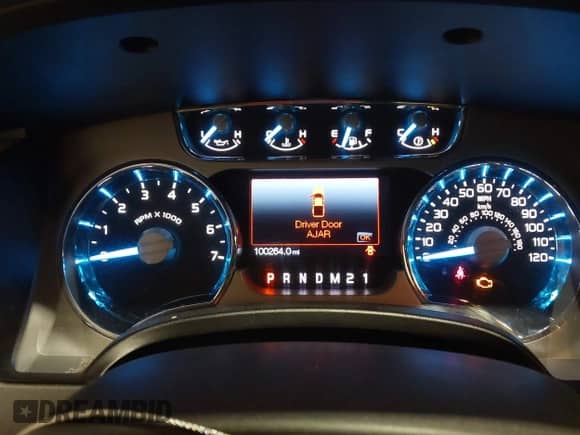 2012 Ford F-150 Lariat with VIN 1FTFW1E62CFA58446, listed as a IAAI auction lot 40479842 with 100,264 mi miles and . Bid and sale history available at DreamBid. Image 7.