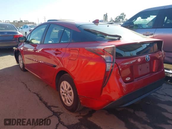2016 Toyota Prius Two z VIN JTDKBRFUXG3510060, wystawiony jako IAAI lot #43337169 z przebiegiem 107 365 mil mil oraz . Historia ofert i sprzedaży dostępna na DreamBid. Obrazek 3.