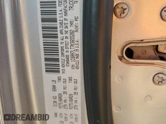 2019 Ram 1500 Warlock z VIN 1C6RR7LT7KS655282, wystawiony jako Copart lot #79073404 z przebiegiem 79 297 mil mil oraz Szkoda całkowita • Salvage title. Historia ofert i sprzedaży dostępna na DreamBid. Obrazek 15.