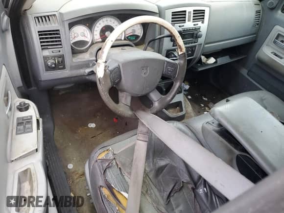 2005 Dodge Dakota with VIN 1D7HE52N95S230132, listed as a Copart auction lot 77028954 with 176,280 mi miles and Non repairable. Bid and sale history available at DreamBid. Image 8.