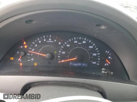 2010 Toyota Camry LE with VIN 4T1BF3EK7AU117020, listed as a Copart auction lot 83771605 with 217,390 mi miles and Salvage title. Bid and sale history available at DreamBid. Image 9.