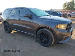 2013 Dodge Durango SXT with VIN 1C4RDHAG5DC691892, listed as a IAAI auction lot 43398847 with 161,527 mi miles and . Bid and sale history available at DreamBid. Image 1.